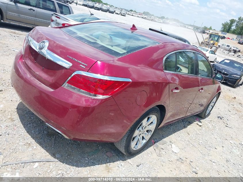 2010 Buick Lacrosse Cxs VIN: 1G4GE5EV0AF213266 Lot: 39714310