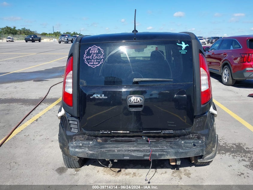 2013 Kia Soul + VIN: KNDJT2A61D7540142 Lot: 39714314