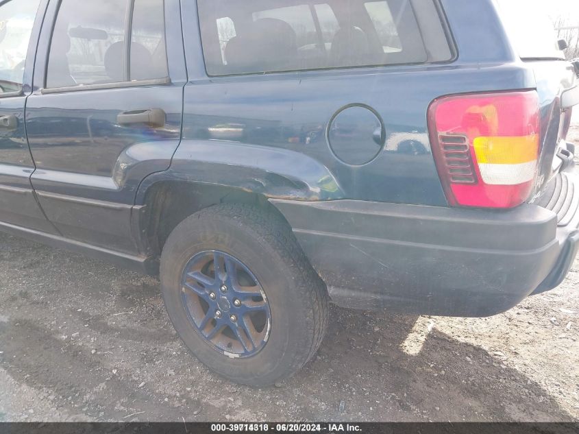 2003 Jeep Grand Cherokee Laredo VIN: 1J4GW48S23C586174 Lot: 39714318