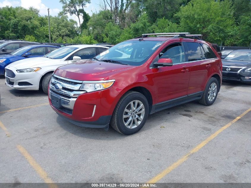 2014 Ford Edge Limited VIN: 2FMDK3K92EBB38634 Lot: 39714329