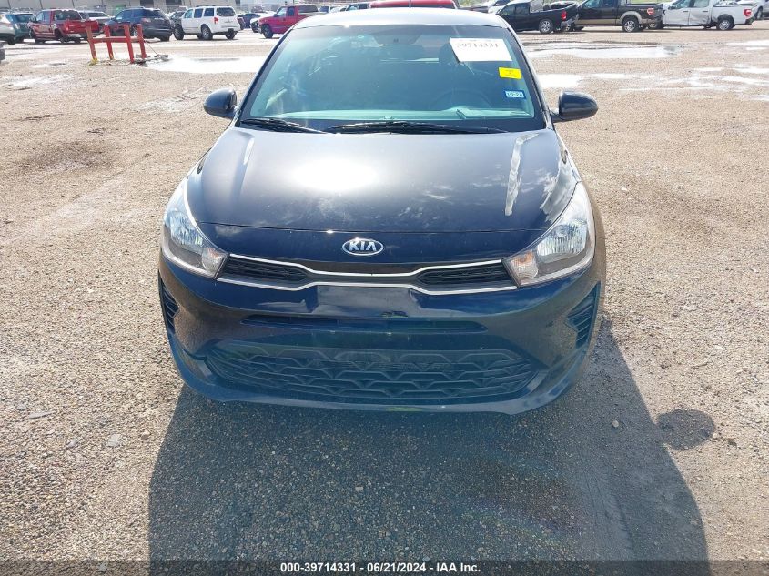 2021 Kia Rio S VIN: 3KPA25ADXME431262 Lot: 39714331