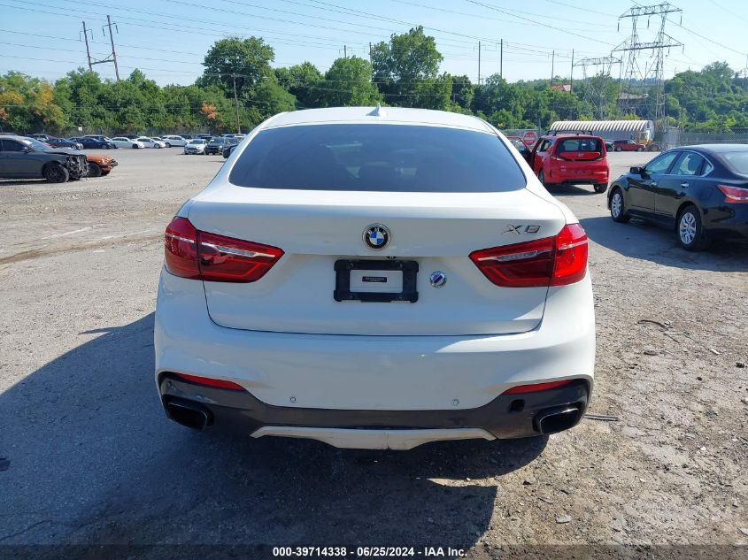 2015 BMW X6 xDrive35I VIN: 5UXKU2C5XF0F95756 Lot: 39714338