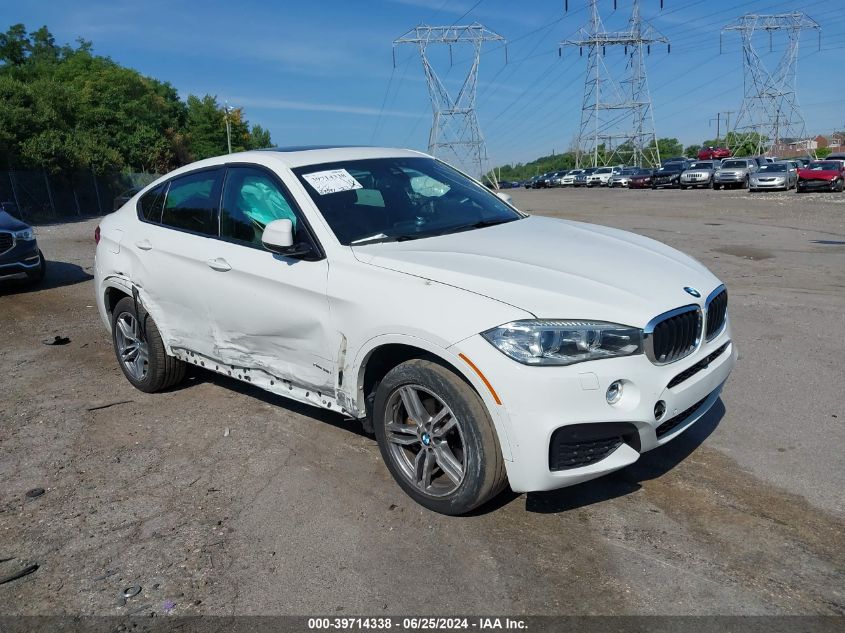 2015 BMW X6 xDrive35I VIN: 5UXKU2C5XF0F95756 Lot: 39714338