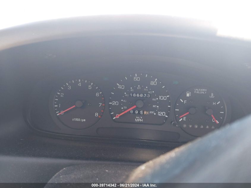 2000 Kia Sportage Ex VIN: KNDJB7235Y5637544 Lot: 39714342