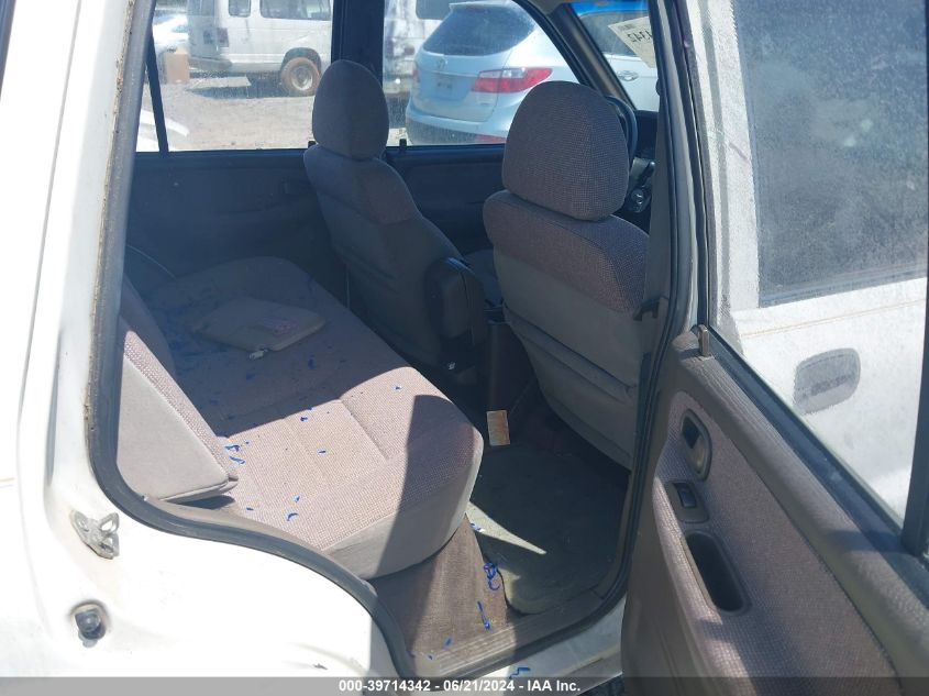 2000 Kia Sportage Ex VIN: KNDJB7235Y5637544 Lot: 39714342