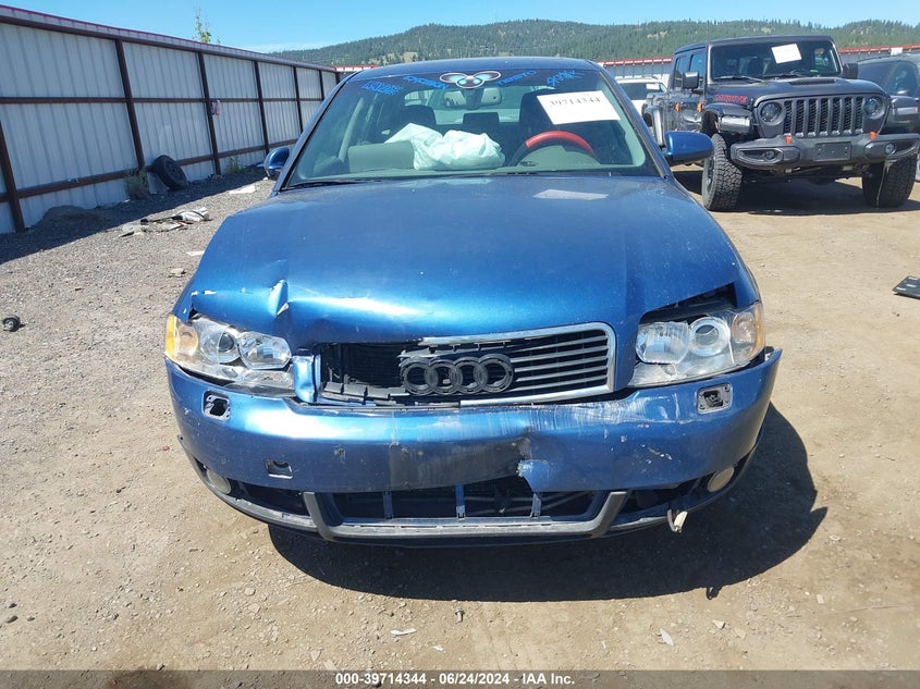 2004 Audi A4 1.8T VIN: WAULC68E94A022213 Lot: 39714344