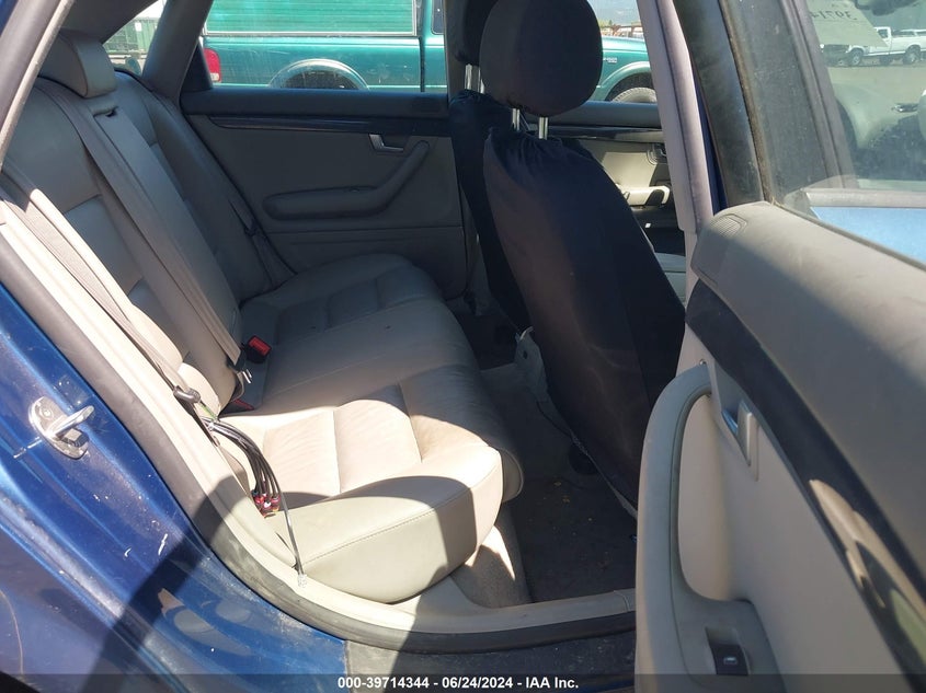 2004 Audi A4 1.8T VIN: WAULC68E94A022213 Lot: 39714344