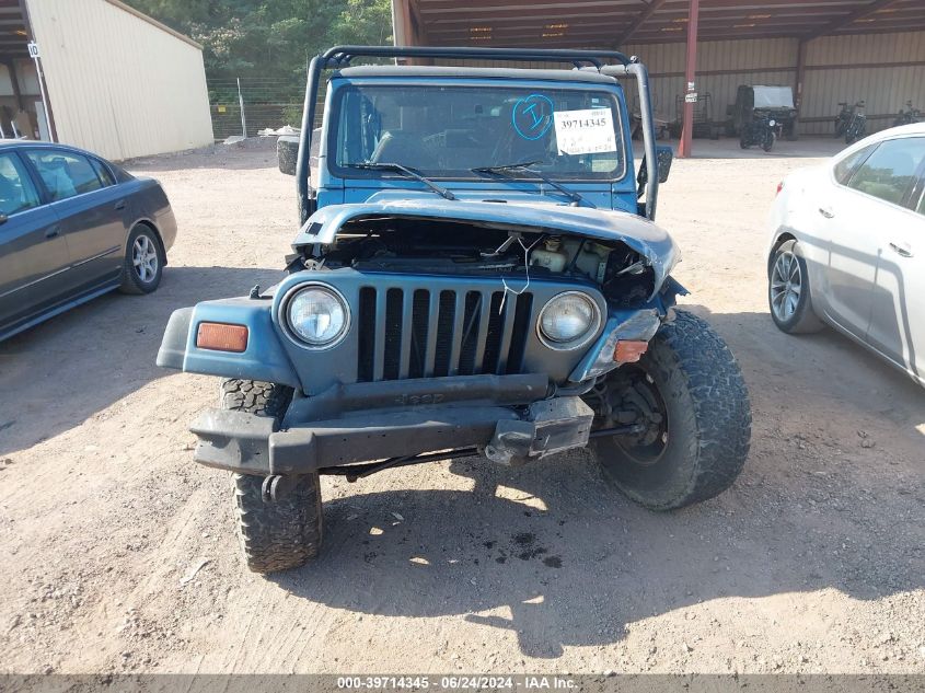 1999 Jeep Wrangler Sport VIN: 1J4FY19S9XP425726 Lot: 39714345