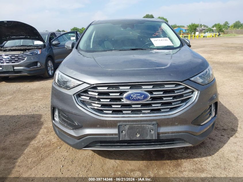 2022 Ford Edge Titanium VIN: 2FMPK4K99NBB04922 Lot: 39714346