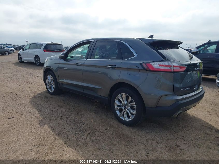 2022 Ford Edge Titanium VIN: 2FMPK4K99NBB04922 Lot: 39714346