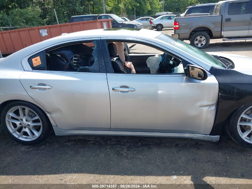 2010 Nissan Maxima 3.5 Sv VIN: 1N4AA5AP3AC838250 Lot: 39714357