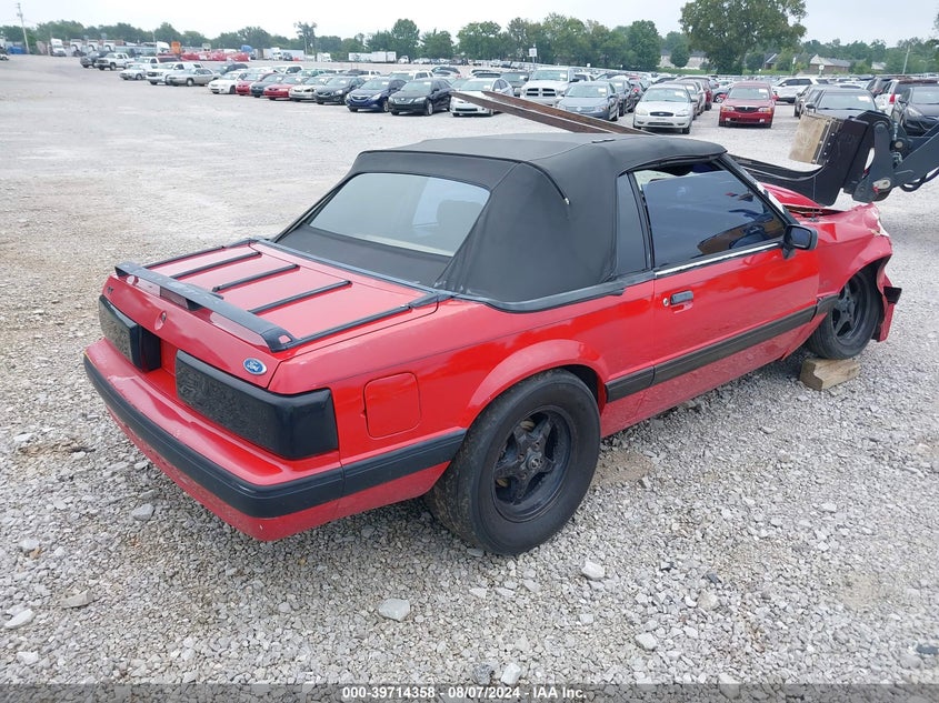 1990 Ford Mustang Lx VIN: 1FACP44E7LF208468 Lot: 39714358