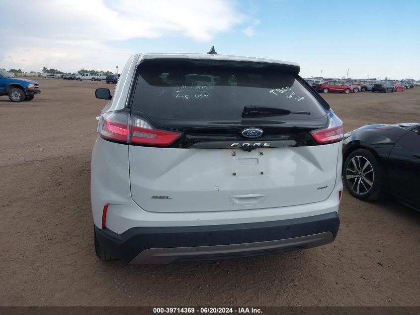 2022 Ford Edge Sel VIN: 2FMPK4J97NBB03088 Lot: 39714369