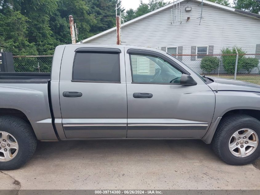 2005 Dodge Dakota Slt VIN: 1D7HW48KX5S138967 Lot: 39714380