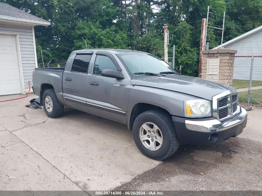 2005 Dodge Dakota Slt VIN: 1D7HW48KX5S138967 Lot: 39714380