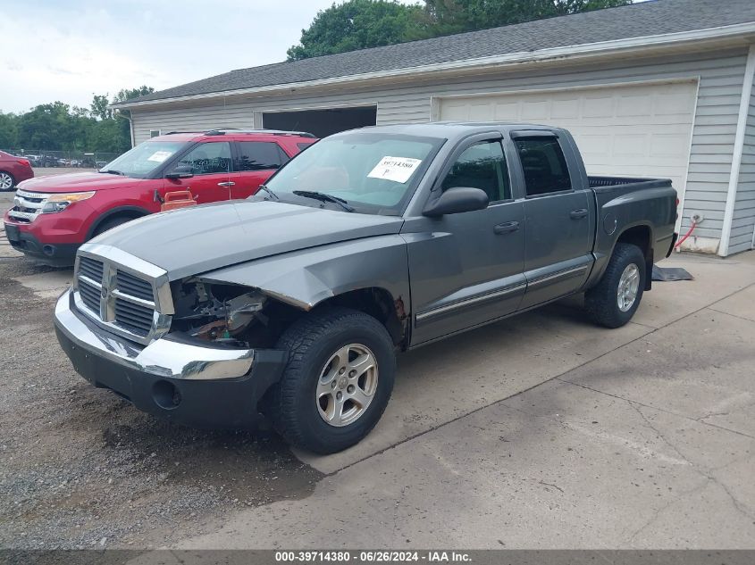 2005 Dodge Dakota Slt VIN: 1D7HW48KX5S138967 Lot: 39714380