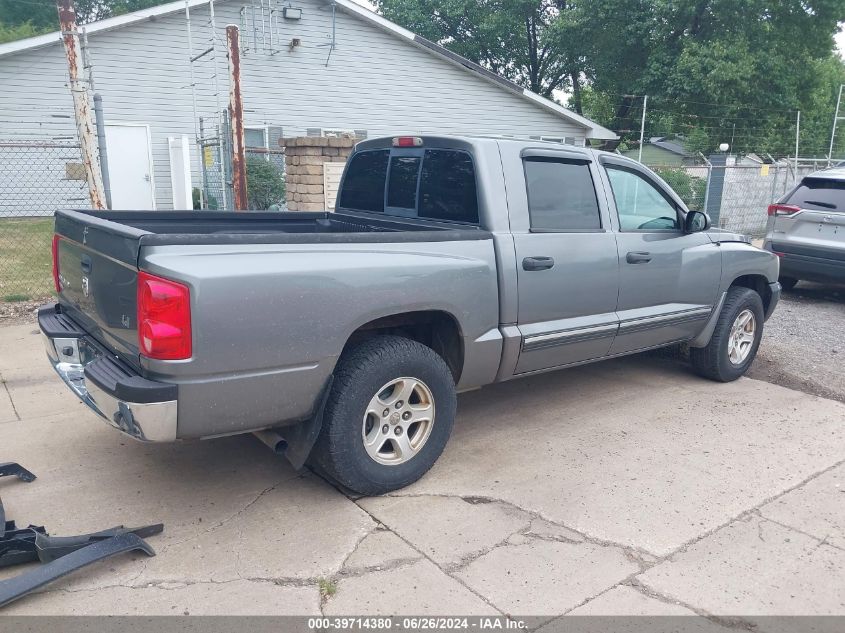 2005 Dodge Dakota Slt VIN: 1D7HW48KX5S138967 Lot: 39714380