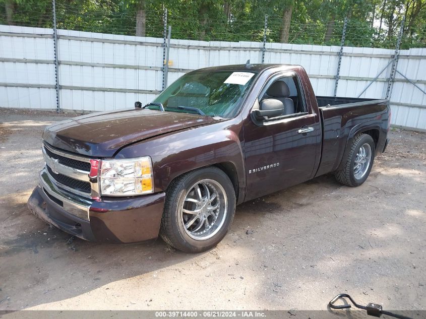 2009 Chevrolet Silverado 1500 Work Truck VIN: 1GCEK14019Z131656 Lot: 39714400