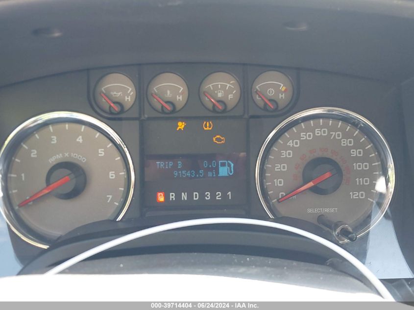 2009 Ford F-150 Xlt VIN: 1FTPX14VX9KC74040 Lot: 39714404