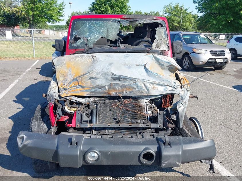 2012 Jeep Wrangler Sport VIN: 1C4GJWAG9CL238233 Lot: 39714414