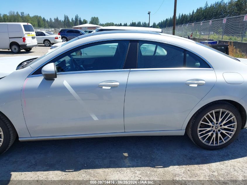 2020 Mercedes-Benz Cla 250 4Matic VIN: W1K5J4HB7LN091376 Lot: 39714416