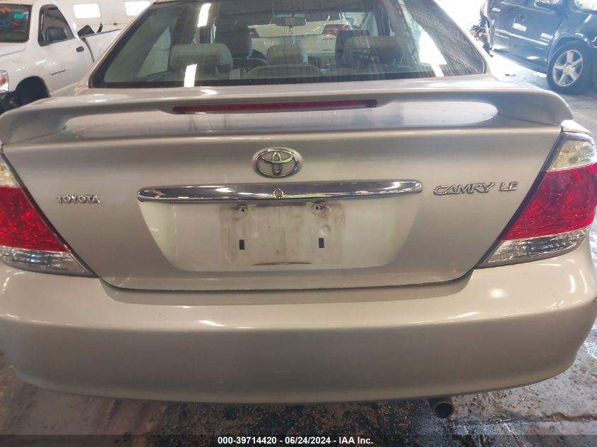 2005 Toyota Camry Le VIN: 4T1BE32K05U558663 Lot: 39714420