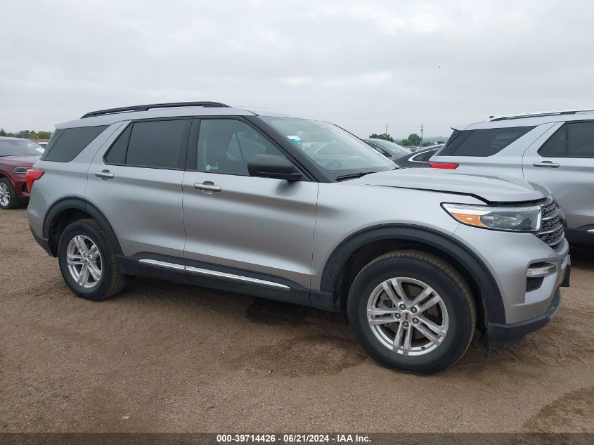 2023 Ford Explorer Xlt VIN: 1FMSK8DH7PGA60615 Lot: 39714426