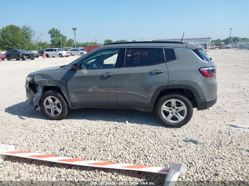 2023 Jeep Compass Latitude 4X4 VIN: 3C4NJDBN2PT537789 Lot: 39714428