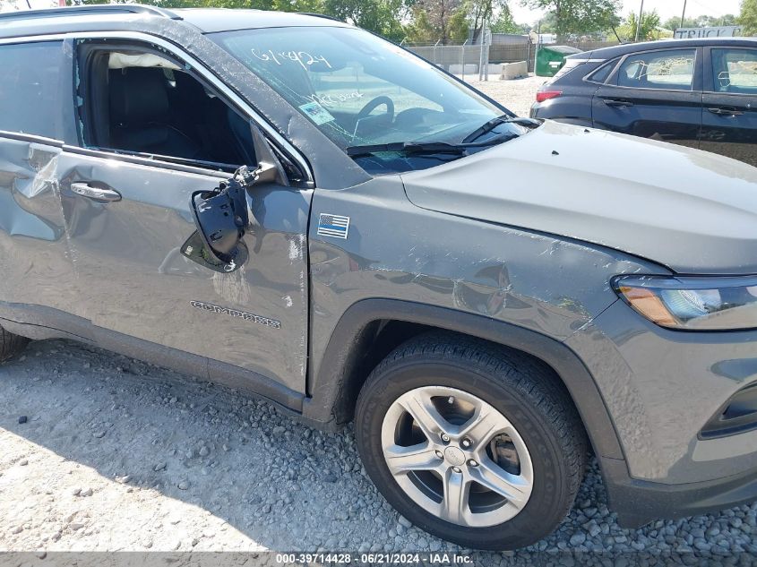 2023 Jeep Compass Latitude 4X4 VIN: 3C4NJDBN2PT537789 Lot: 39714428