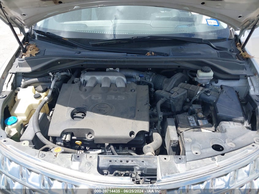 2007 Nissan Murano S VIN: JN8AZ08WX7W642787 Lot: 39714435