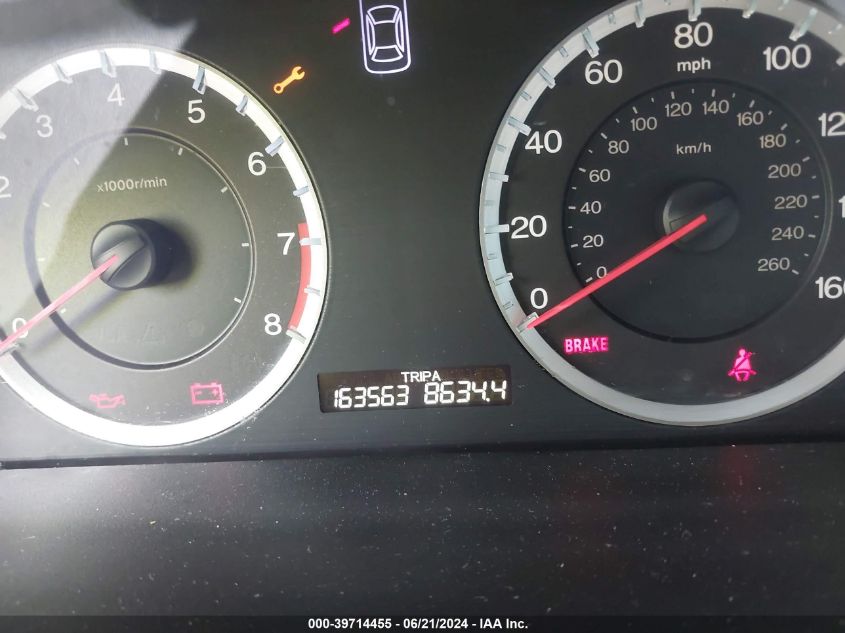 2009 Honda Accord 2.4 Lx VIN: 1HGCP25319A126139 Lot: 39714455