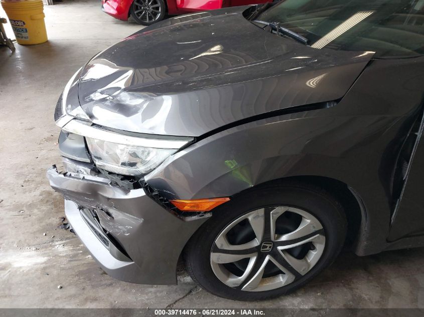 2018 Honda Civic Lx VIN: 19XFC2F53JE033079 Lot: 39714476