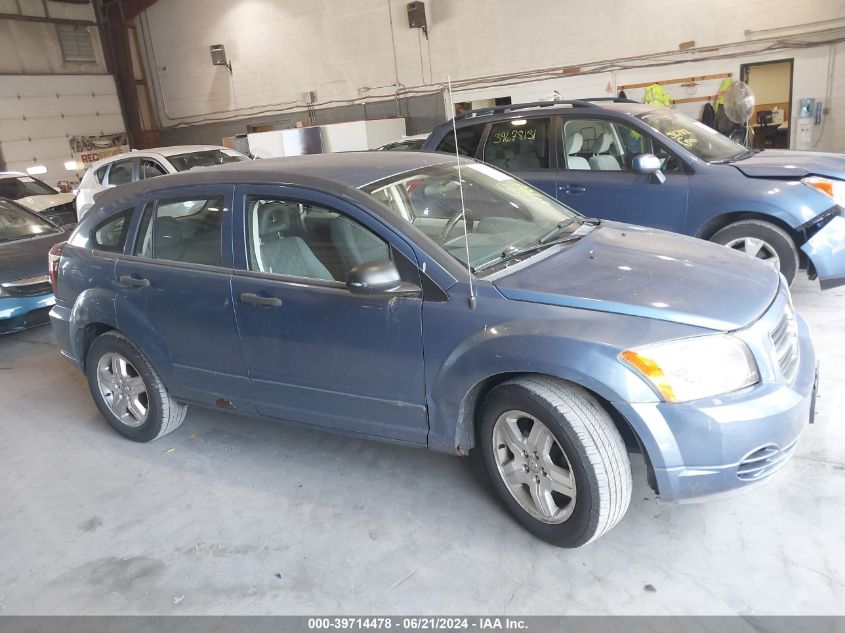 2007 Dodge Caliber Sxt VIN: 1B3HB48B57D587682 Lot: 39714478