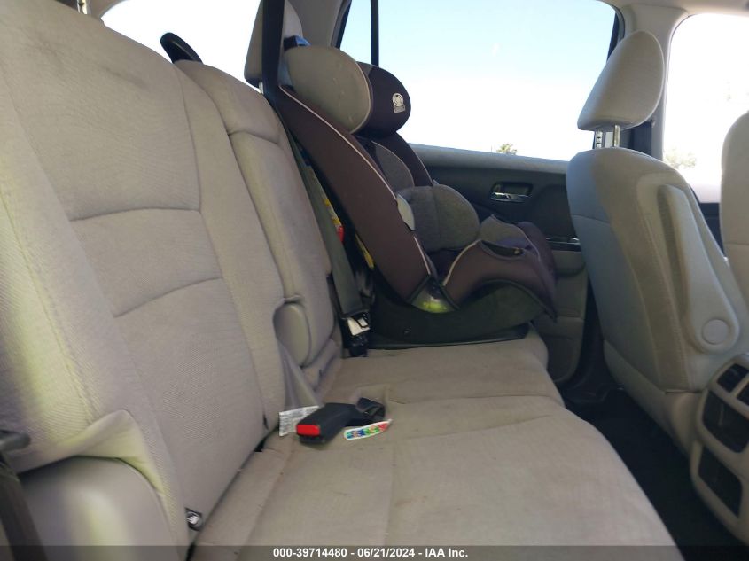 2017 Honda Pilot Lx VIN: 5FNYF5H11HB011825 Lot: 39714480