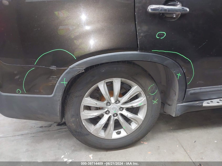 2011 Kia Sorento Ex VIN: 5XYKU4A29BG161559 Lot: 39714489