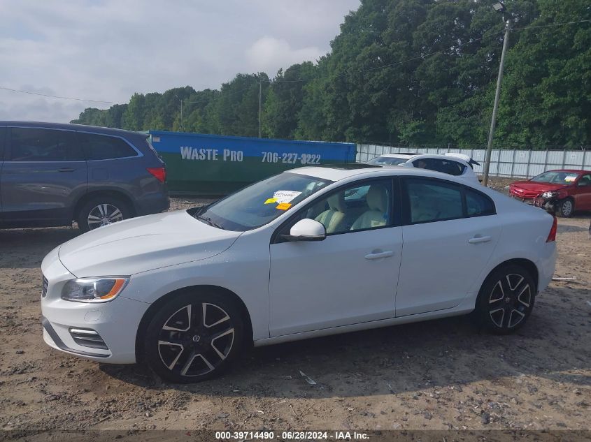 2017 Volvo S60 T5 Dynamic VIN: YV126MFL0H2420626 Lot: 39714490