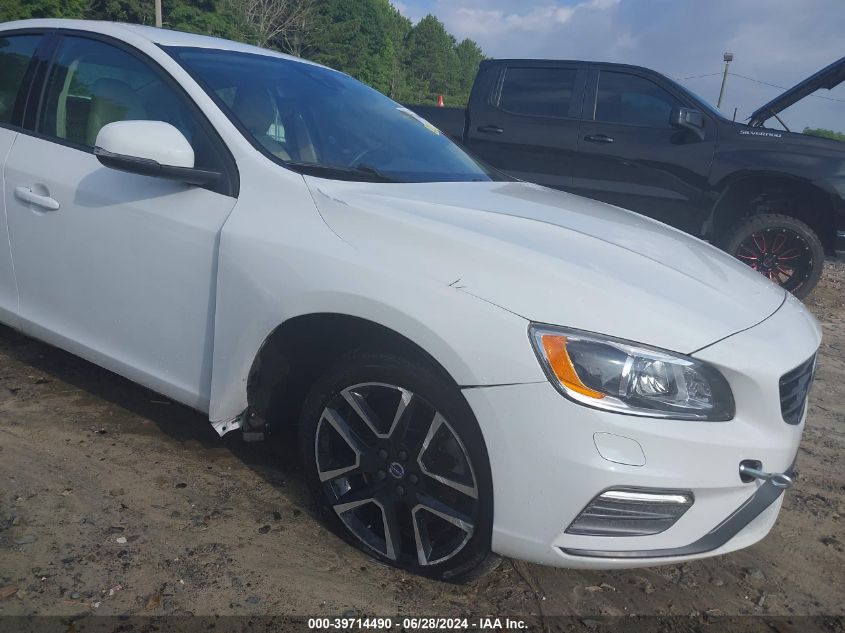 2017 Volvo S60 T5 Dynamic VIN: YV126MFL0H2420626 Lot: 39714490