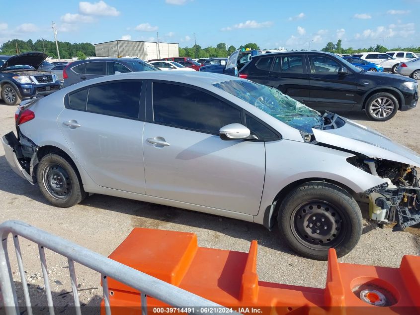 2016 Kia Forte Lx VIN: KNAFX4A64G555152 Lot: 39714491