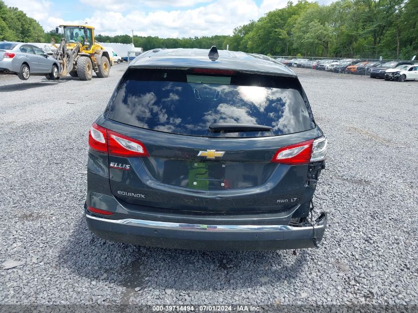 2018 Chevrolet Equinox Lt VIN: 3GNAXSEV2JL100998 Lot: 39714494