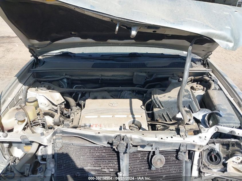 2007 Toyota Highlander V6 VIN: JTEDP21A370141859 Lot: 39714504