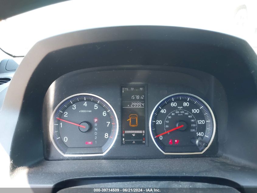 2009 Honda Cr-V Lx VIN: JHLRE48379C004799 Lot: 39714509