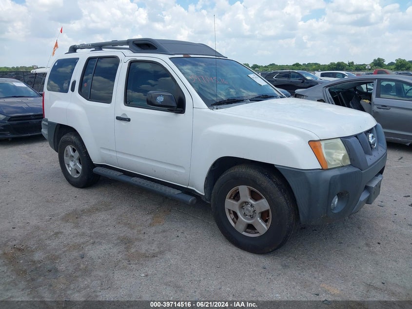 2007 Nissan Xterra S VIN: 5N1AN08U37C536278 Lot: 39714516
