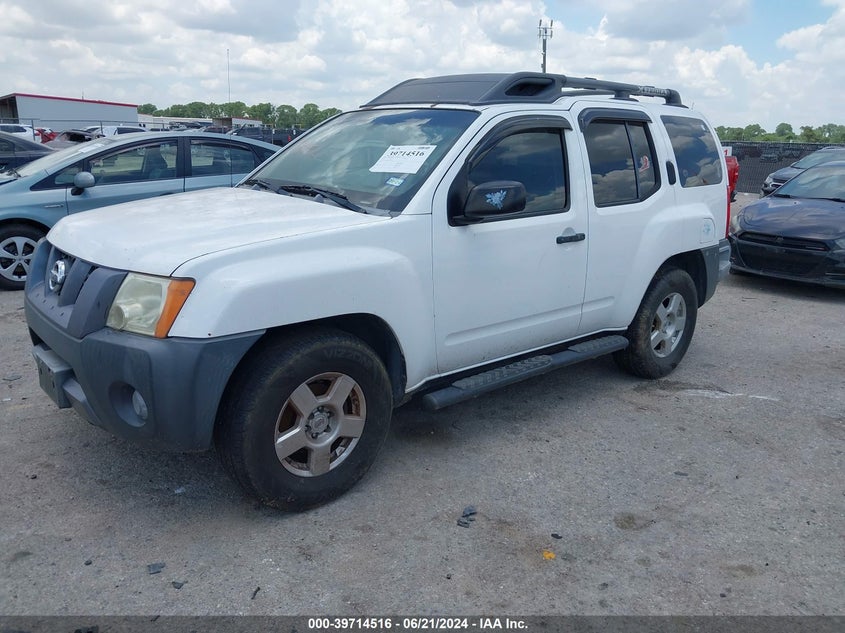 2007 Nissan Xterra S VIN: 5N1AN08U37C536278 Lot: 39714516