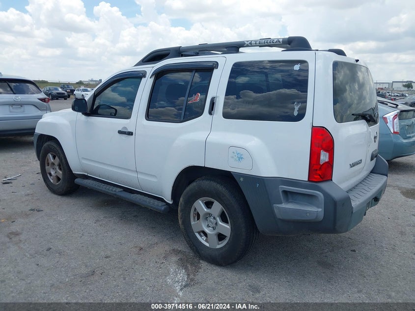 2007 Nissan Xterra S VIN: 5N1AN08U37C536278 Lot: 39714516