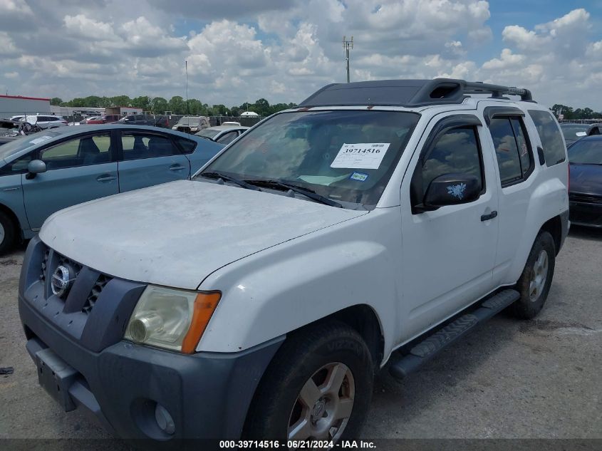 2007 Nissan Xterra S VIN: 5N1AN08U37C536278 Lot: 39714516