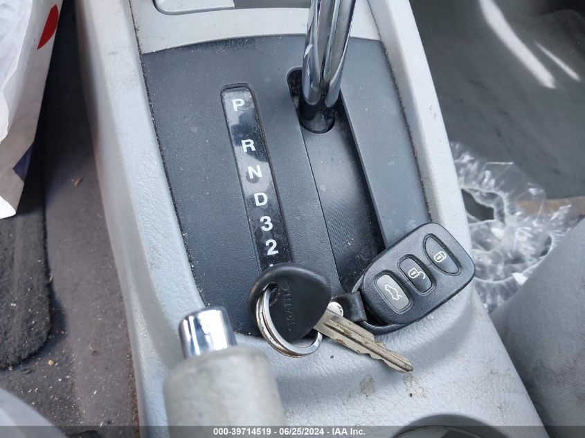 2009 Kia Spectra Ex VIN: KNAFE222195664455 Lot: 39714519