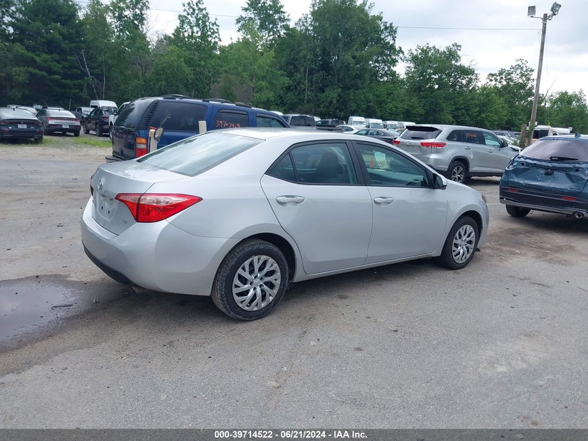 VIN 2T1BURHE5JC085118 2018 TOYOTA COROLLA LE