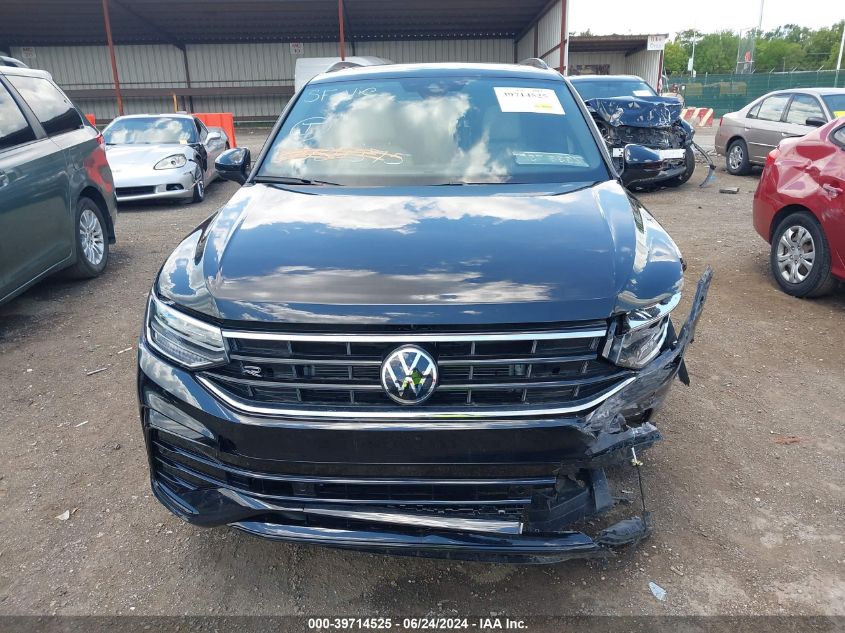 2024 Volkswagen Tiguan 2.0T Se R-Line Black VIN: 3VV8B7AX9RM065734 Lot: 39714525