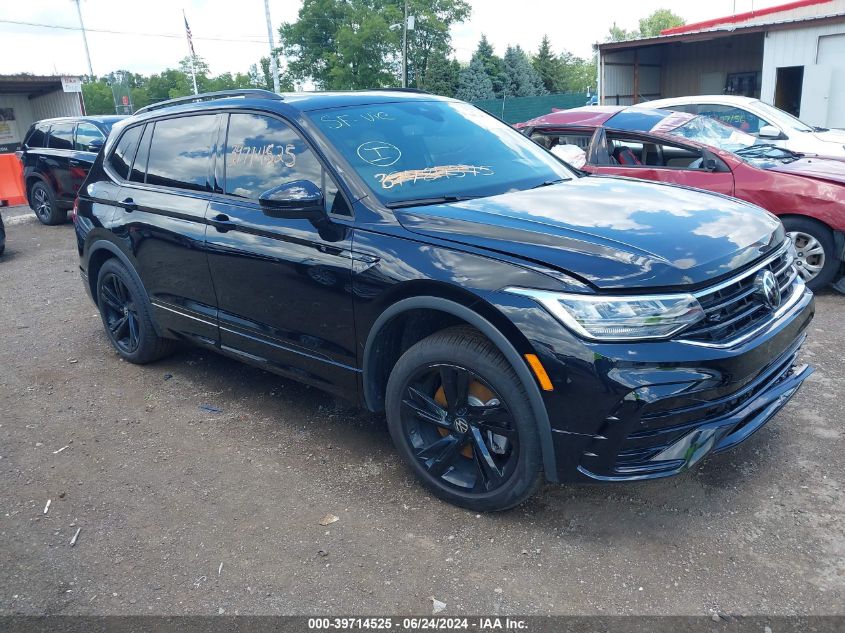 2024 Volkswagen Tiguan 2.0T Se R-Line Black VIN: 3VV8B7AX9RM065734 Lot: 39714525