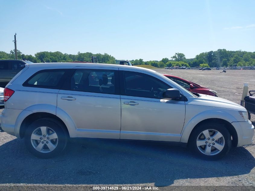 2013 Dodge Journey Se VIN: 3C4PDCAB4DT529500 Lot: 39714529